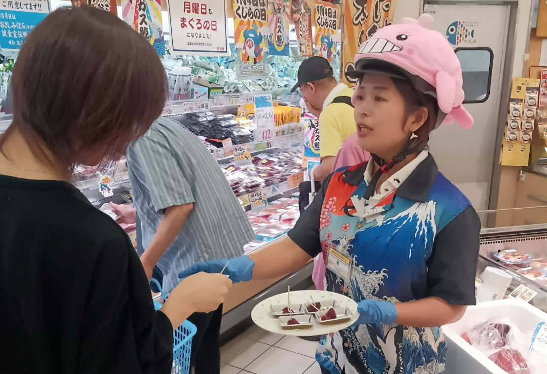 「くじらの日」盛り上がる鯨肉フェア <br>～「美味しくてヘルシー」アピール～